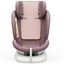 Scaun Auto Tweety Plus DELUXE BUF BOOF iSIZE LightPurple cu Isofix rotativ 360 grade 40-150 cm - 4