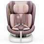 Scaun Auto Tweety Plus DELUXE BUF BOOF iSIZE LightPurple cu Isofix rotativ 360 grade 40-150 cm - 6
