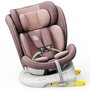 Scaun Auto Tweety Plus DELUXE BUF BOOF iSIZE LightPurple cu Isofix rotativ 360 grade 40-150 cm - 10