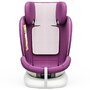 Scaun Auto Tweety Plus DELUXE BUF BOOF iSIZE Purple cu Isofix rotativ 360 grade 40-150 cm - 5