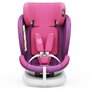 Scaun Auto Tweety Plus DELUXE BUF BOOF iSIZE UnicornPink cu Isofix rotativ 360 grade 40-150 cm - 4