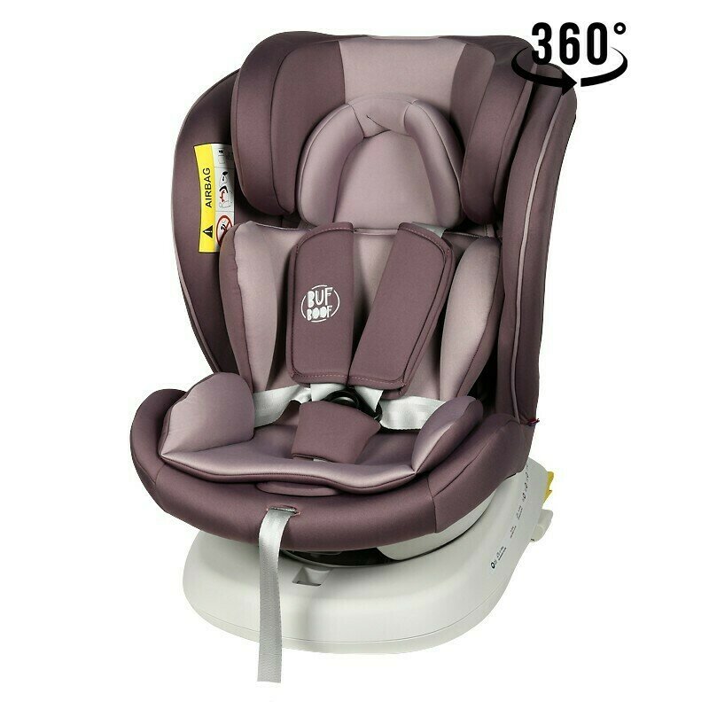 Scaun Auto Tweety Plus DELUXE BUF BOOF Light Red cu Isofix rotativ 360 grade 0 36 kg