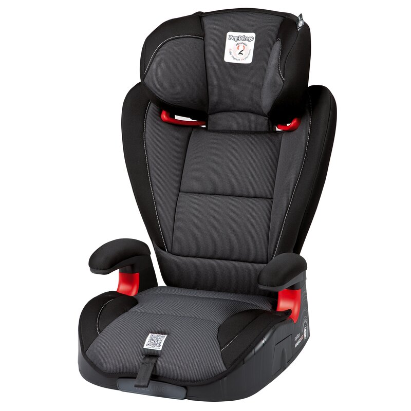 Peg perego - scaun auto viaggio 2-3 surefix, 15-36 kg, black