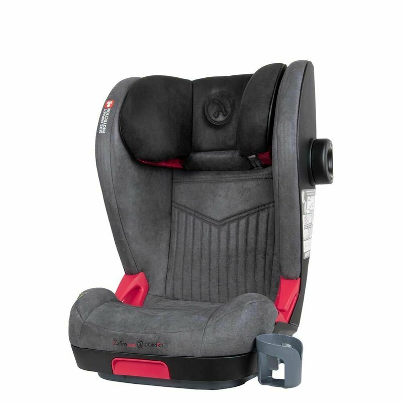 Coletto - scaun auto zafiro spatar reglabil, protectie laterala, 15-36 kg, gri