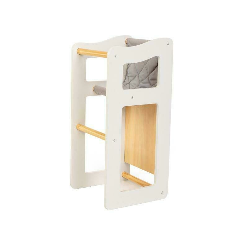 Byastrup - scaun bebe pentru papusi, alb-natur, +3 ani,