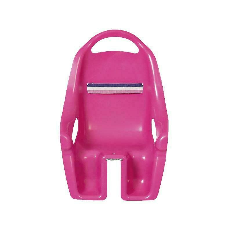 Mamamemo - scaun de bicicleta pentru papusi roz