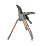 Scaun de masa 2 in 1, Bebe Stars, Serenna, Poate fi utilizat ca si leagan pentru copii, Cu telecomanda, Conform cu  EN12790-1,2:2023, EN71-3:2019+A1:2021, EN14988:2017+A2:2024, Green - 5