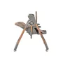 Scaun de masa 2 in 1, Bebe Stars, Serenna, Poate fi utilizat ca si leagan pentru copii, Cu telecomanda, Conform cu  EN12790-1,2:2023, EN71-3:2019+A1:2021, EN14988:2017+A2:2024, Mocha - 3