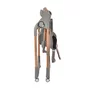 Scaun de masa 2 in 1, Bebe Stars, Serenna, Poate fi utilizat ca si leagan pentru copii, Cu telecomanda, Conform cu  EN12790-1,2:2023, EN71-3:2019+A1:2021, EN14988:2017+A2:2024, Mocha - 9