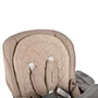 Scaun de masa 2 in 1, Bebe Stars, Serenna, Poate fi utilizat ca si leagan pentru copii, Cu telecomanda, Conform cu  EN12790-1,2:2023, EN71-3:2019+A1:2021, EN14988:2017+A2:2024, Mocha - 11