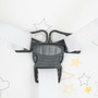 Scaun de masa, New Baby, 2 in 1, Transformabil in masuta si scaun, Din lemn, Inaltime 93 cm, Victory Natur - 5