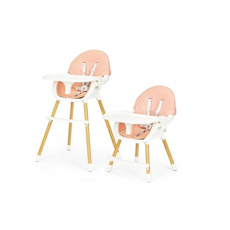 Ecotoys - scaun de masa reglabil ha-004 2 in 1, roz