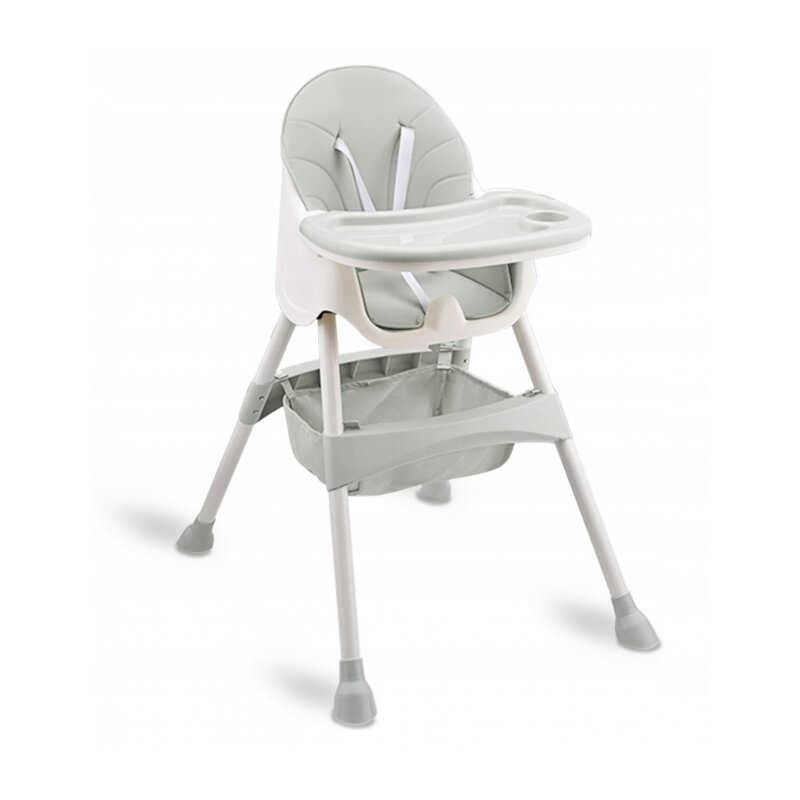 Ricokids - Scaun de masa Reglabil Milo 3 in 1, Gri