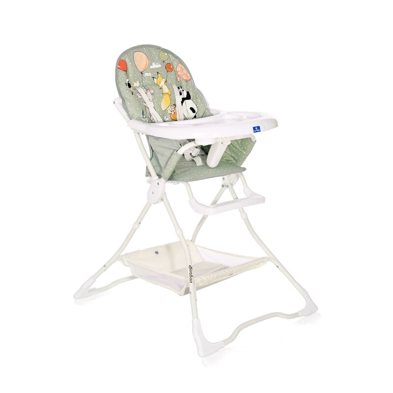 Lorelli - scaun de masa fix bonbon pliabil birthday, verde