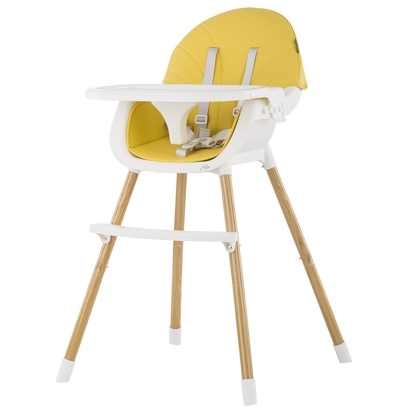 Chipolino - Scaun de masa Multifunctional Rio , Citrus, 2 in 1, 61x51 cm, Galben