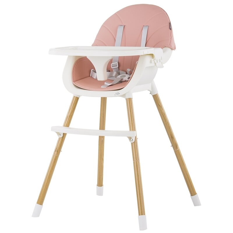Chipolino - scaun de masa multifunctional rio , peony, 2 in 1, 61x51 cm, roz