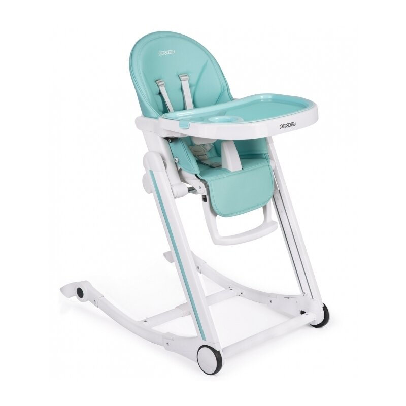 Ricokids - scaun de masa cu roti tugo - turcoaz