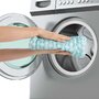Scaun de masa, Ingenuity, Yummity Yum, Pliabul, Cu tavita, Cu suport picioare, Cu husa detasabila si lavabila, 6 luni+, Albastru - 6