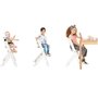 Scaun de masa, KinderKraft, 3 in 1, Transformabil, Cu tavita, Cu suport picioare, Pana in 35 Kg, Alb - 7