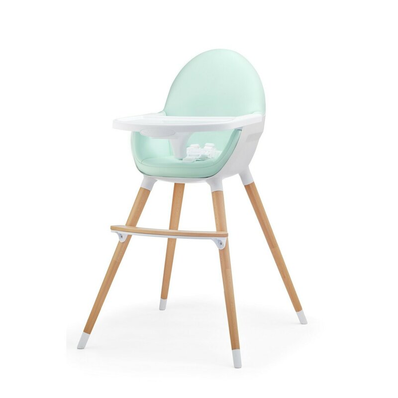 SCAUN DE MASA KINDERKRAFT FINI, 2 IN 1, MINT