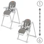 Scaun de masa multifunctional Kidwell BENO - Gray - 7