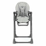 Scaun de Masa Multifunctional pentru Bebelusi si Copii, CAM   Pappananna, Inaltime Ajustabila, Varsta 6-36 luni, Pliabil, Centura de Siguranta in 5 Puncte, Depozitare, Gri - 2