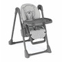 Scaun de Masa Multifunctional pentru Bebelusi si Copii, CAM   Pappananna, Inaltime Ajustabila, Varsta 6-36 luni, Pliabil, Centura de Siguranta in 5 Puncte, Depozitare, Gri - 3