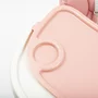 Scaun de masa, New Baby, Muka, Pliabil, Pana la 15 kg, Reglabil pe inaltime in 5 trepte, Reglare suport pentru picioare in 3 trepte, 6-36 luni, Dusty Pink - 6