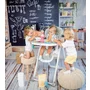 Scaun de masa, Party, reglabil, cadru aluminiu, Mellow Rose Leather - 7