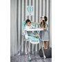 Scaun de masa, Party, reglabil, cadru aluminiu, Mellow Rose Leather - 24