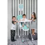 Scaun de masa, Party, reglabil, cadru aluminiu, Mellow Rose Leather - 25