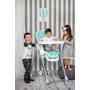 Scaun de masa, Party, reglabil, cadru aluminiu, Mellow Rose Leather - 26