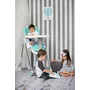 Scaun de masa, Party, reglabil, cadru aluminiu, Mellow Rose Leather - 27