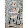 Scaun de masa, Party, reglabil, cadru aluminiu, Mellow Rose Leather - 35