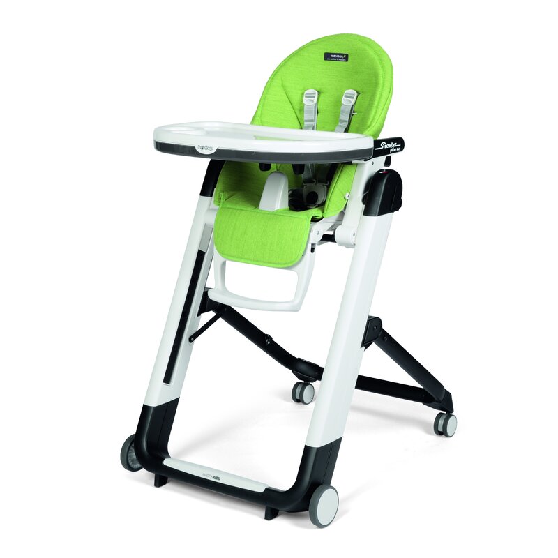 Peg perego - scaun de masa siesta 2 in 1 follow me, wondergreen