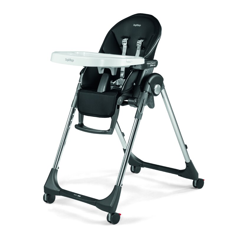 Peg perego - scaun de masa prima pappa zero 3 follow me, hi tech licorice