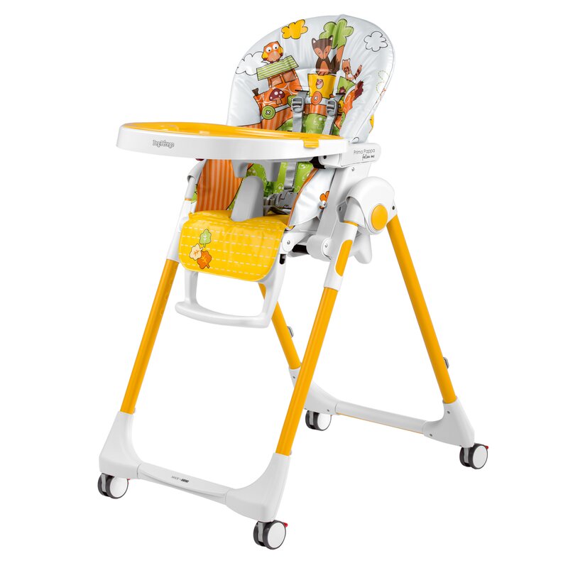 Peg perego - scaun de masa prima pappa zero follow me, fox&friends