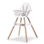 Scaun de masa reglabil in inaltime Childhome Evolu 2 Natural Alb - 1