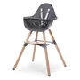 Scaun de masa reglabil in inaltime Childhome Evolu 2 Natural Antracit - 1