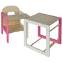 Eichhorn - Scaun de masa transformabil pentru papusi  Doll's Highchair with table - 2