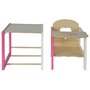 Eichhorn - Scaun de masa transformabil pentru papusi  Doll's Highchair with table - 3