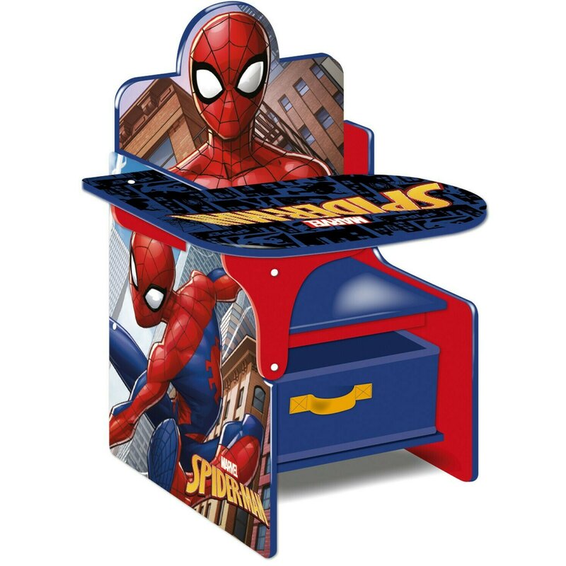 Scaun multifunctional din lemn Spiderman