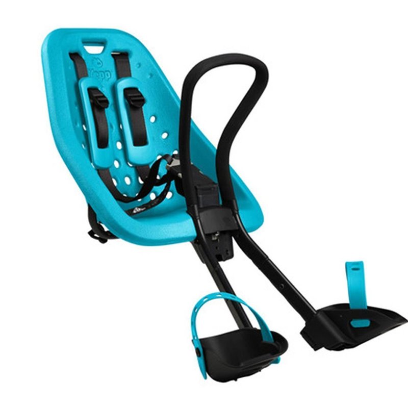Thule - scaun pentru copii, cu montare pe bicicleta in fata - yepp mini, ocean
