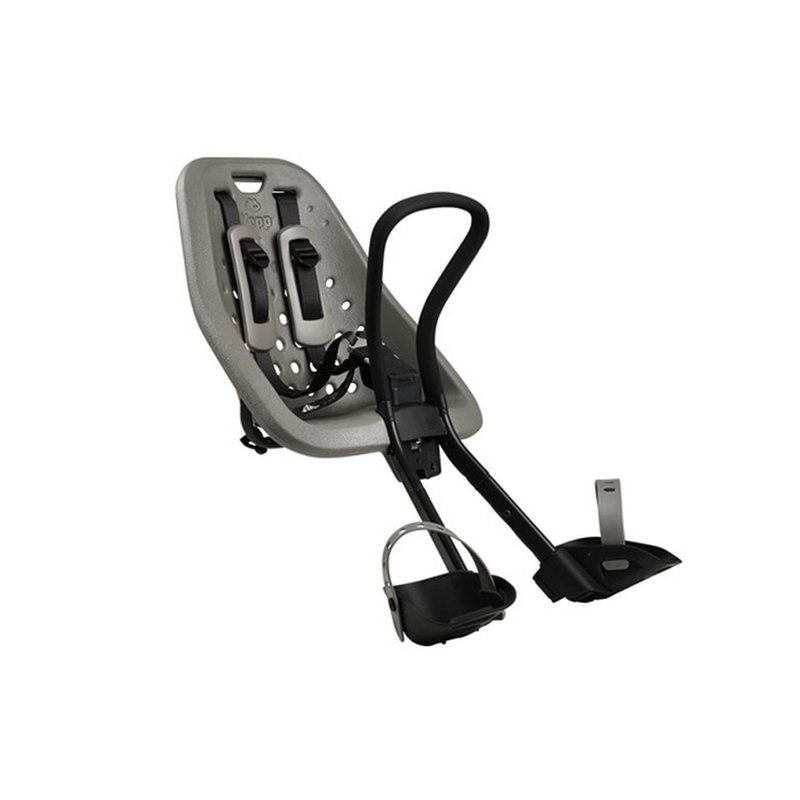 Thule - scaun pentru copii, cu montare pe bicicleta in fata - yepp mini, silver