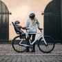 Scaun pentru copii, cu montare pe bicicleta in spate - Thule Yepp 2 Maxi Frame mounted, Aegean Blue - 4