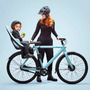 Scaun pentru copii, cu montare pe bicicleta in spate - Thule Yepp 2 Maxi Frame mounted, Alaska Blue - 5