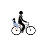 Thule - Scaun pentru copii, cu montare pe bicicleta in spate - Yepp Nexxt Maxi, Vibrant Orange - 6