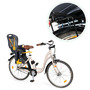 Scaun tranport copii pentru portbagaj bicicleta, cadru TUV, Ecotoys, BQ-8A, Gri - 4