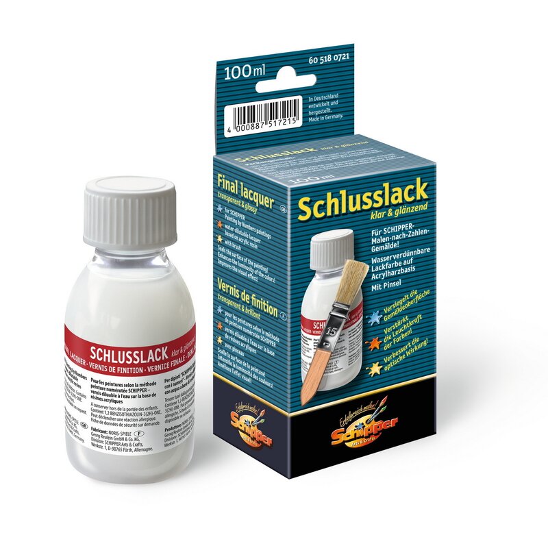Simba - accesoriu schipper lac protectie si finisare , 100 ml, multicolor