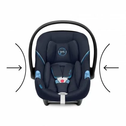 Cybex - Scaun auto Aton M i-Size Protectie laterala, 0-13 Kg, Negru